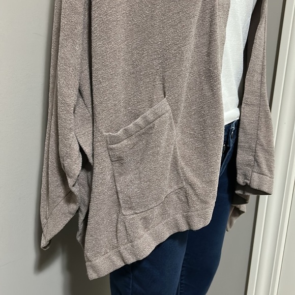 BAREFOOT DREAMS CozyChic ultra Lite Cardigan Grey Skies One Size - Picture 6 of 12